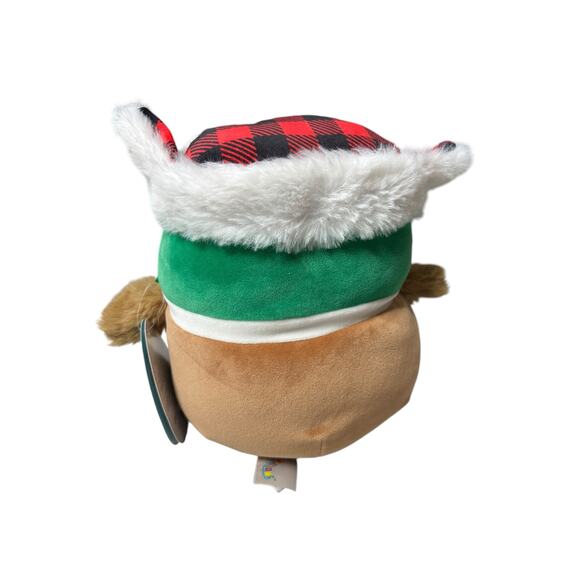Squishmallows NWT 8" Avery The Mallard Duck W/ Winter Hat Stuffed Plush Holiday - Picture 2 of 4